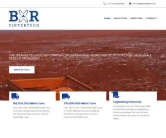 BXrsintertech.com(Bauxite Residue Management) Screenshot