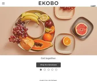 BY-Ekobo.us(Bamboo Fiber Dinnerware) Screenshot