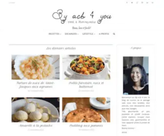 Byacb4You.com(Recettes de cuisine simples et gourmandes) Screenshot