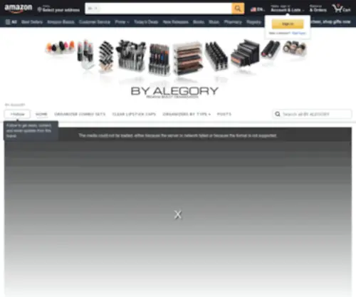 Byalegory.com(BY ALEGORY) Screenshot