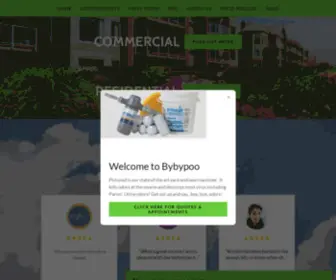 BYBypoo.com(Dog Waste Cleanup Service) Screenshot