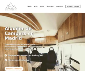 Bycamper.es(Alquiler de Furgonetas Camper en Madrid) Screenshot