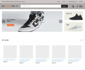 BYcheapVia.com(Buy Cheap Air Jordan Sneakers) Screenshot