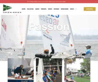 BYC.qc.ca(Beaconsfield yacht club) Screenshot