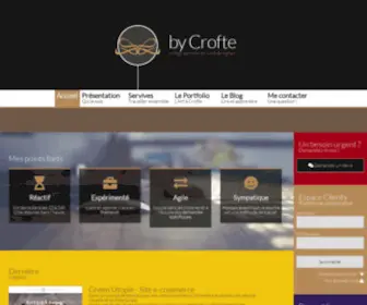 BYcrofte.com(Infographiste et webdesigner) Screenshot