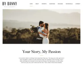 Bydannyphotography.com.au(Professional Lifestyle Photography) Screenshot