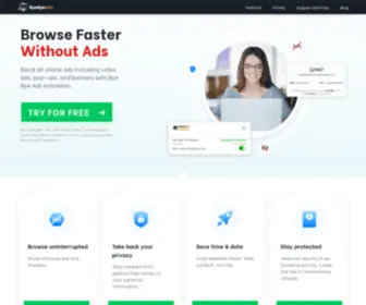 Byebyeads.org(Bye Bye Ads) Screenshot