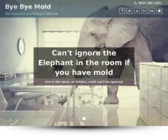 Byebyemold.com(Certified Property Mold Specialist) Screenshot