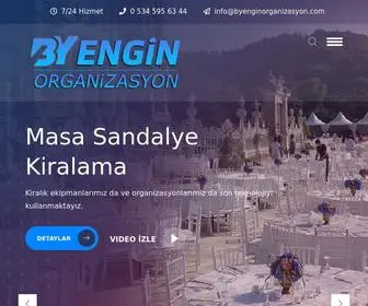 Byenginorganizasyon.com(By Engin Organizasyon) Screenshot