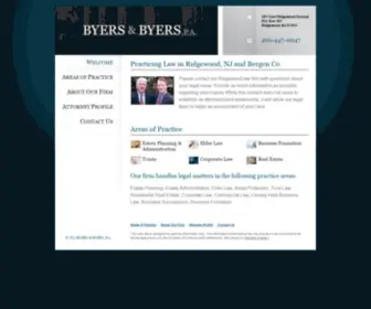 Byersandbyers.com(Byers and Byers) Screenshot