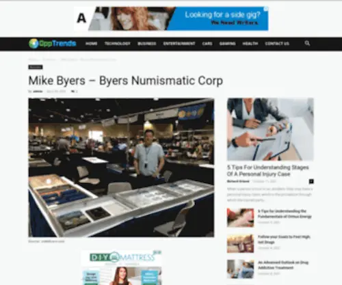 Byersnc.com(Byers Numismatic Corp) Screenshot