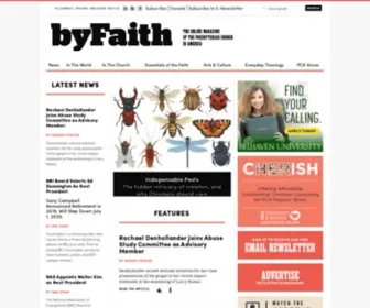 Byfaithonline.com(ByFaith Magazine) Screenshot