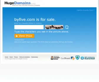 Byfive.com(Byfive) Screenshot