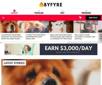 BYFyre.com(Fun, 24/7) Screenshot