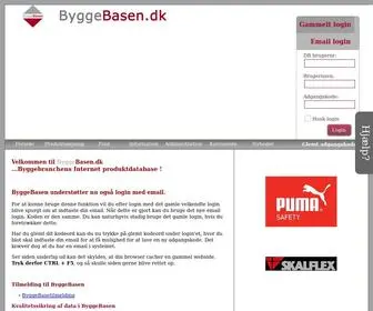 BYggebasen.dk(Forside) Screenshot