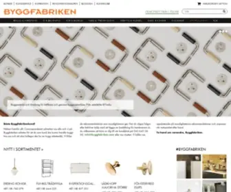 BYGgfabriken.com(Modern byggnadsvård för renovering i originalstil) Screenshot