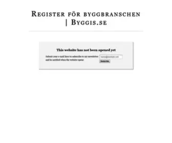 BYggis.se(Byggföretag) Screenshot