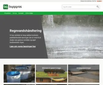 BYGgros.com(Velkommen til BG Byggros) Screenshot
