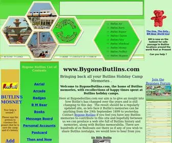 Bygonebutlins.com(Bygone Butlins) Screenshot