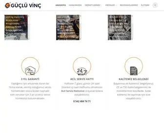 Bygucluvinc.com.tr(GÜÇLÜ VİNÇ) Screenshot