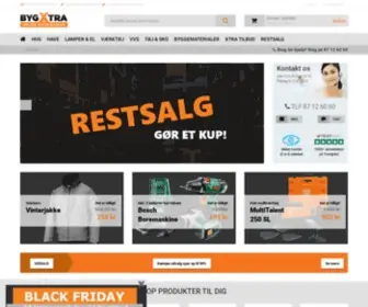 BYGXtra.dk(BygXtra online byggemarked) Screenshot