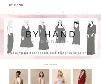 Byhandlondon.com(By Hand London sewing patterns) Screenshot