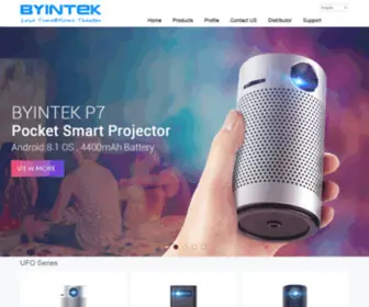 Byintek.com(BYINTEK Official website) Screenshot