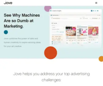 Byjove.com(Ad Testing Tools for Modern Marketers) Screenshot