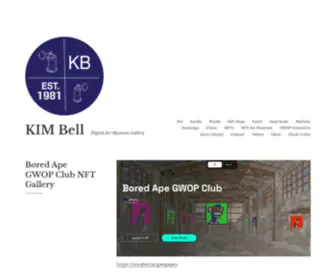 Bykimbell.com(KIM Bell) Screenshot