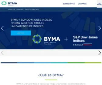 Byma.com.ar(Byma) Screenshot