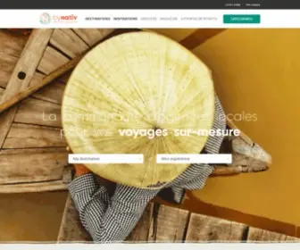 Bynativ.com(La communauté des agences locales de voyage sur mesure) Screenshot