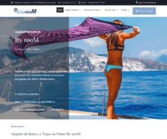 Bynoom.com(ALQUILER DE BARCO y VIAJE ORGANIZADO EN VELERO) Screenshot