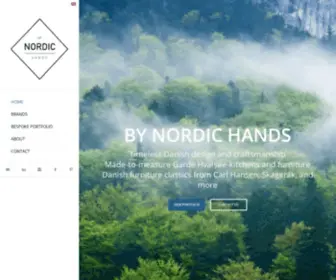 Bynordichands.ch(Made in Denmark) Screenshot