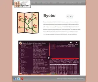 Byobu.org(Byobu) Screenshot