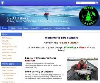 Byoflashers.com(Fishing Lures So Effective) Screenshot