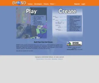 Byond.com(Make & Play Online Multiplayer Games) Screenshot