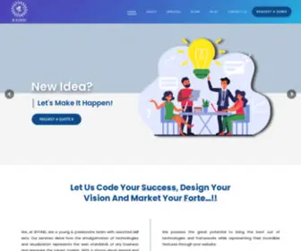 Byondgroups.com(Website Designing & Development company) Screenshot