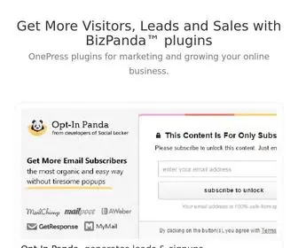 Byonepress.com(Wordpress Plugins For Marketing & Growing Business) Screenshot