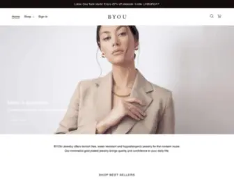 Byoujewel.com(BYOU Jewelry) Screenshot