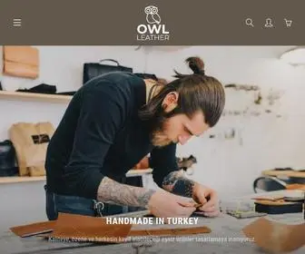 Byowlleather.com(By Owl Leather) Screenshot