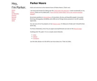 Byparker.com(Parker Moore) Screenshot