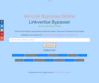 Bypasser.online(✔️ ️Linkvertise bypass) Screenshot