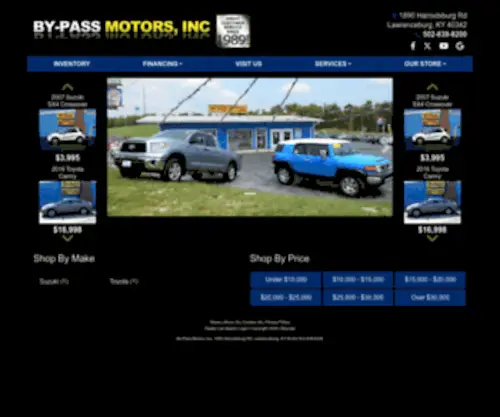 Bypassmotors.com(Bypassmotors) Screenshot