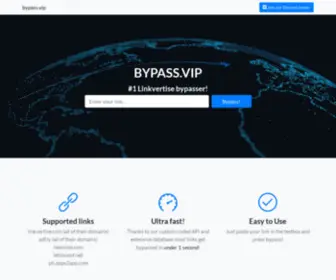 Bypass.vip(Linkvertise bypasser) Screenshot