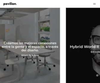 Bypavilion.com(Connections by design) Screenshot