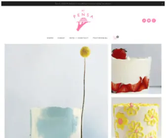 Bypensa.com(Cake Shop) Screenshot