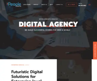 Bypeopledigital.com(Digital Agency) Screenshot