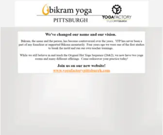 BYPGH.com(Bikram Yoga Pittsburgh) Screenshot