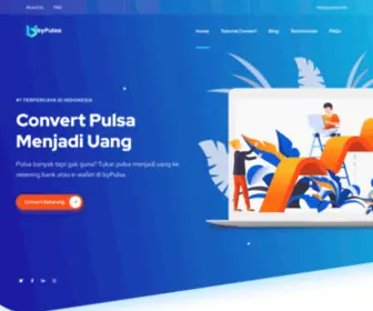 Bypulsa.com(Convert Pulsa Jadi Uang/Saldo eWallet) Screenshot