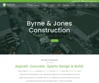 BYrneandjones.com(Byrne & Jones Construction) Screenshot